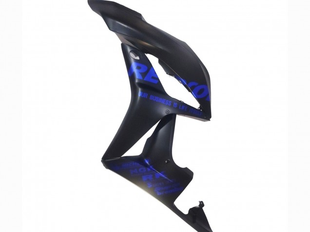 2007-2008 Honda CBR600RR Motorcycle Fairings - Matte Black Blue Repsol Canada