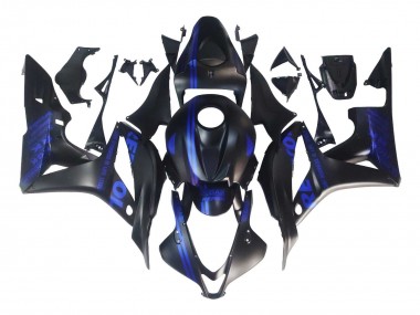 Purchase 2007-2008 Honda CBR600RR Motorcycle Fairings - Matte Black Blue Repsol Canada