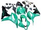 2007-2008 Honda CBR600RR Bike Fairings - Green Glossy Black Canada