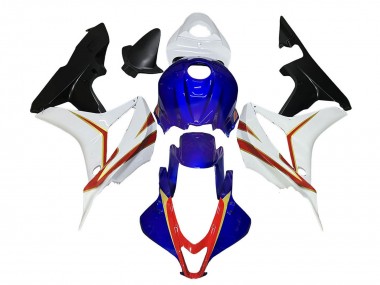 Purchase 2007-2008 Honda CBR600RR Motorcycle Fairings - White Blue Red Glossy Black Canada