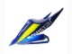 2007-2008 Honda CBR600RR Motorcycle Fairings - Blue Green MoviStar Castrol Canada
