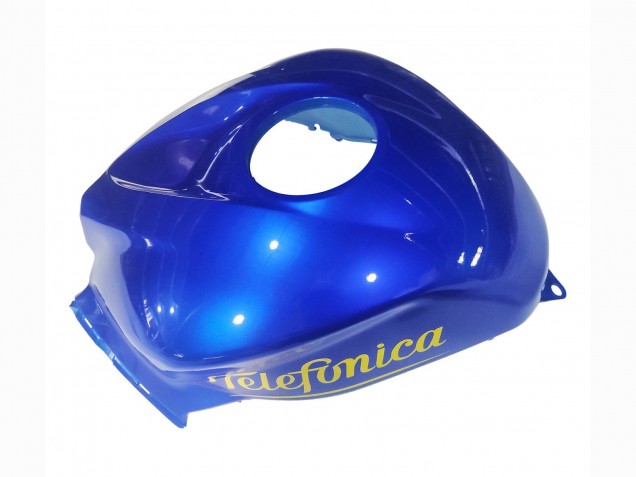 2007-2008 Honda CBR600RR Motorcycle Fairings - Blue Green MoviStar Castrol Canada