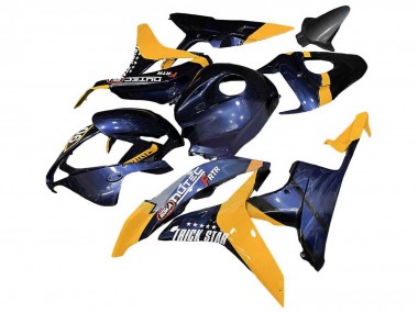 Purchase 2007-2008 Honda CBR600RR Motorcycle Fairings - Orange Dark Blue Trick Star 06 Canada