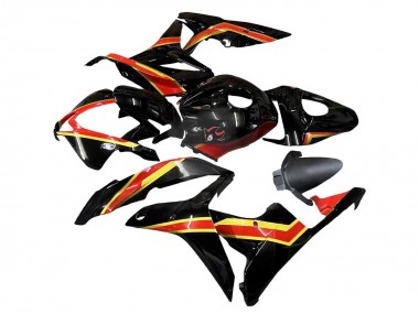 Purchase 2007-2008 Honda CBR600RR Motorcycle Fairings - Red Gold Glossy Black Canada