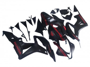Purchase 2007-2008 Honda CBR600RR Motorcycle Fairings - Matte Black Red Canada
