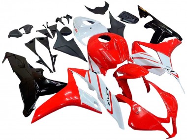Purchase 2007-2008 Honda CBR600RR Motorcycle Fairing - White Red Glossy Black Canada