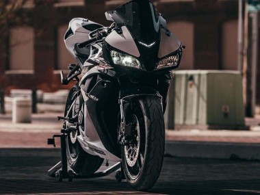 Purchase 2007-2008 Honda CBR600RR Motorcycle Fairings - White Black Racing Canada