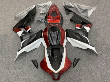 Purchase 2007-2008 Honda CBR600RR Motorcycle Fairings - White Red Matte Black Canada