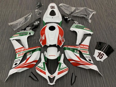 Purchase 2007-2008 Honda CBR600RR Motorcycle Fairings - White Red Green Glossy Black Castrol 16 Canada