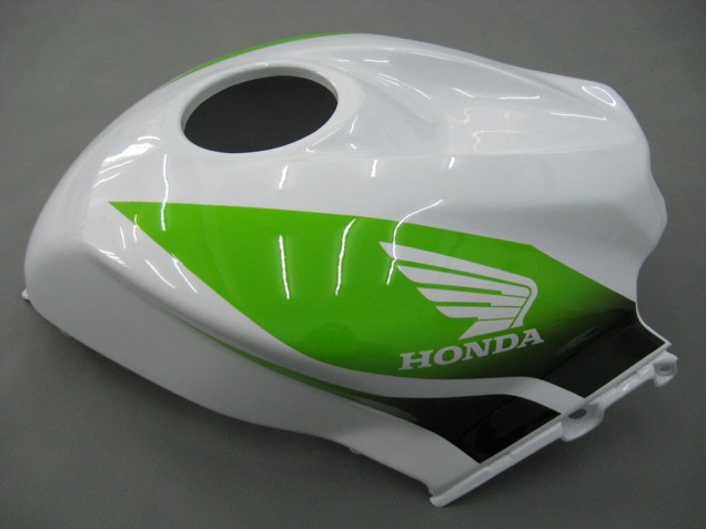 2007-2008 Honda CBR600RR Motorcycle Fairings - White Green Yellow Glossy Black Hannspree Canada