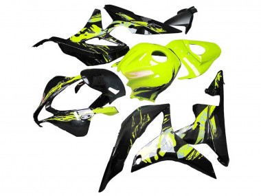 Purchase 2007-2008 Honda CBR600RR Motorcycle Fairings - Yellow Glossy Black Canada