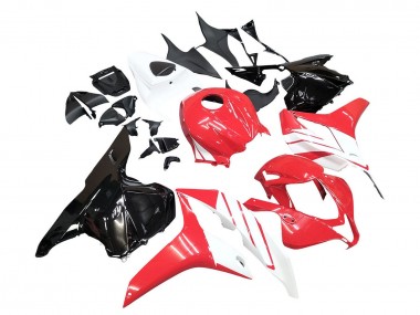 Purchase 2009-2012 Honda CBR600RR Motorcycle Fairing Kits - White Red Glossy Black Canada