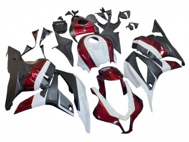Purchase 2009-2012 Honda CBR600RR Motorcycle Fairings - White Red Matte Black Canada