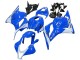 2009-2012 Honda CBR600RR Motorcycle Fairings - Blue White Canada