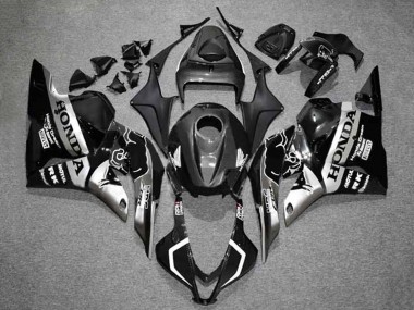 Purchase 2009-2012 Honda CBR600RR Motorcycle Fairings - Silver Glossy Black HRC Canada