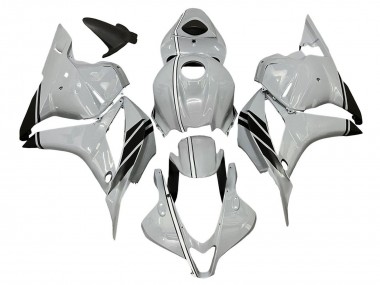 Purchase 2009-2012 Honda CBR600RR Motorcycle Fairings - Glossy Grey Black Canada