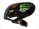 2009-2012 Honda CBR600RR Motorcycle Fairings - Black Multicolor MoviStar Canada