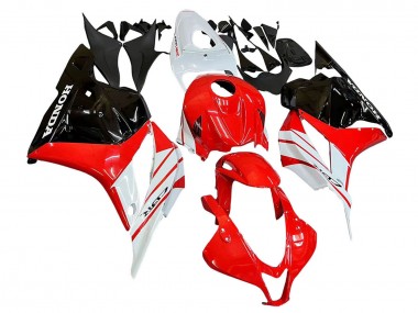 Purchase 2009-2012 Honda CBR600RR Motorcycle Fairing - White Red Glossy Black Canada