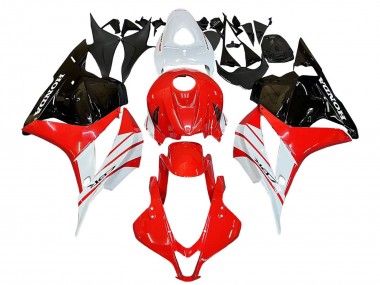 Purchase 2009-2012 Honda CBR600RR Motorcycle Fairing - White Red Glossy Black Canada