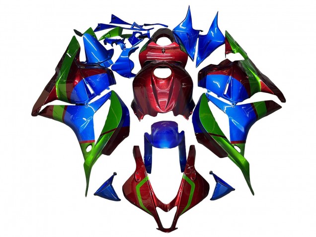 2009-2012 Honda CBR600RR Motorcycle Fairings - Blue Red Green Canada