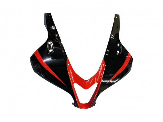 2009-2012 Honda CBR600RR Motorcycle Fairings - Red Glossy Black Matte Black Stripe Canada