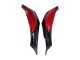 2009-2012 Honda CBR600RR Motorcycle Fairings - Red Glossy Black Canada