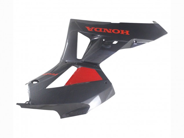 2013-2023 Honda CBR600RR Motorcycle Fairings - Black Carbon Fiber Red Canada