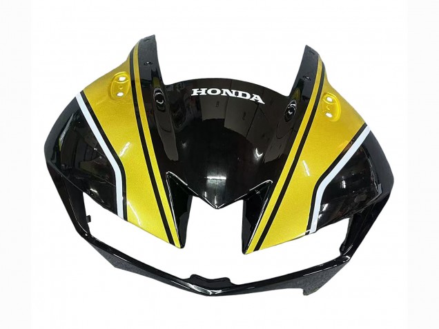 2013-2023 Honda CBR600RR Motorcycle Fairings - White Gold Glossy Black Repsol Canada