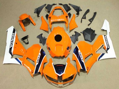 Purchase 2013-2023 Honda CBR600RR Motorcycle Fairings - White Orange Dark Blue Canada