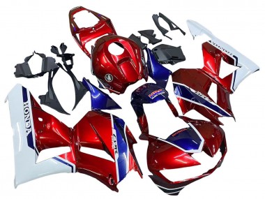 Purchase 2013-2023 Honda CBR600RR Motorcycle Fairings - White Red Blue HRC Canada