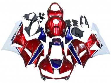 Purchase 2013-2023 Honda CBR600RR Motorcycle Fairings - White Red Blue HRC Canada