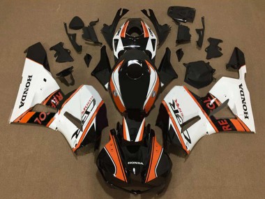 Purchase 2013-2023 Honda CBR600RR Motorcycle Fairings - White Orange Glossy Black Repsol Canada