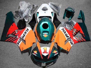 Purchase 2013-2023 Honda CBR600RR Motorcycle Fairings - Orange White Red Glossy Black Dark Green Repsol 1 Canada
