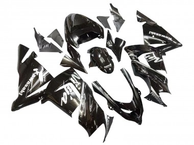 Purchase 2004-2005 Kawasaki ZX10R Motorcycle Fairings - Glossy Black Ninja Canada