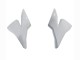 2004-2005 Kawasaki ZX10R Motorcycle Fairing - Black White Canada