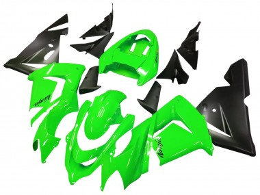 Purchase 2004-2005 Kawasaki ZX10R Motorcycle Fairings - Green Black Ninja Canada