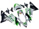 2004-2005 Kawasaki ZX10R Motorcycle Fairings - Green Silver Black 69 Canada