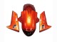2004-2005 Kawasaki ZX10R Motorcycle Fairings - Burnt Orange Black Monster Elf Canada