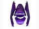 2008-2010 Kawasaki ZX10R Motorcycle Fairings - Purple Black Canada