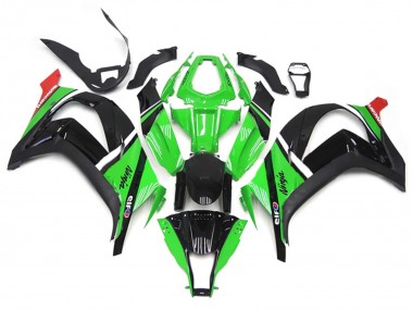 Purchase 2011-2015 Kawasaki ZX10R Motorcycle Fairings - Green Black White Red Canada