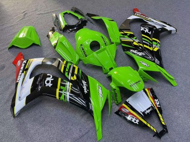 Purchase 2011-2015 Kawasaki ZX10R Motorcycle Fairings - Green Yellow White Black Red Pirelli Canada