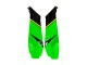2016-2020 Kawasaki ZX10R Motorcycle Fairings - Green Yellow Red Black Elf Monster Canada