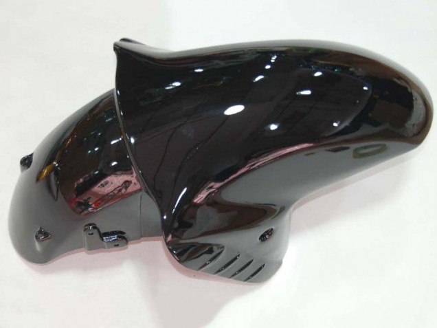 2006-2011 Kawasaki ZX14R ZZR1400 Motorcycle Fairings - Glossy Black Gold Flame Canada