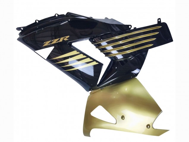 2006-2011 Kawasaki ZX14R ZZR1400 Motorcycle Fairings - Gold Black Canada