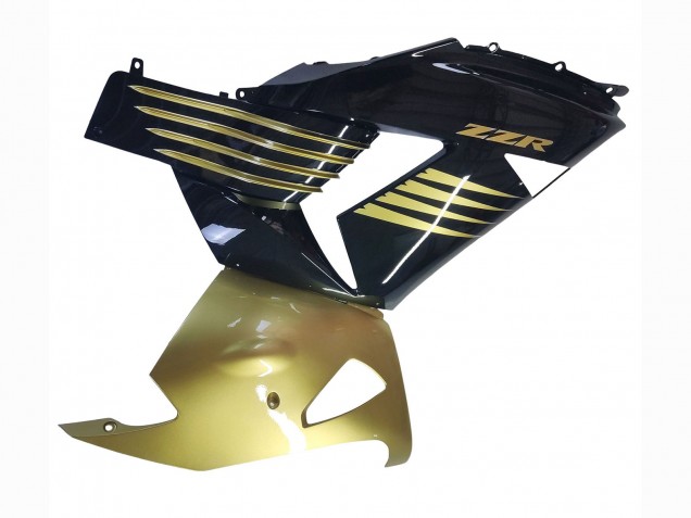 2006-2011 Kawasaki ZX14R ZZR1400 Motorcycle Fairings - Gold Black Canada
