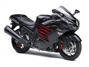Purchase 2012-2024 Kawasaki ZX14R ZZR1400 Motorcycle Fairings - Matte Black Red White Ninja Canada