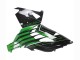 2012-2024 Kawasaki ZX14R ZZR1400 Motorcycle Fairings - Green Glossy Black Stripe Canada