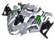 2012-2024 Kawasaki ZX14R ZZR1400 Motorcycle Fairings - Grey Green Black Canada