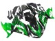2012-2024 Kawasaki ZX14R ZZR1400 Motorcycle Fairing Kits - Green Glossy Black Canada