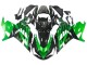 2012-2024 Kawasaki ZX14R ZZR1400 Motorcycle Fairing Kits - Green Glossy Black Canada